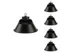 Cloche Industrielle LED 150W 120° NOIR - Blanc Froid 6000K - 8000K