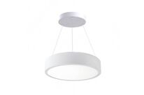 Kit Plafonnier LED 18W 25 cm avec Kit de Suspension - Blanc Neutre 4000K - 5500K / Blanc