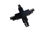 Connecteur X Rail Triphasé - Noir