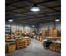 Cloche LED Industrielle 150W 90° ARGENT - Blanc Froid 6000K - 8000K