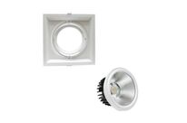 Kit Support AR111 Encastrable Orientable avec Ampoule LED 20W - Blanc Froid 6000K - 8000K