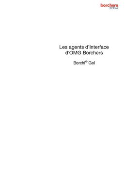 OMG Borchers - Borchi® Gol Agents d'interface
