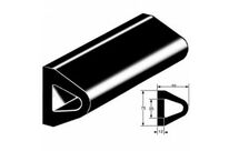 Rambarde de protection en caoutchouc non percée