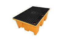 Bac de retention 2 fûts - 240 litres rayonnage