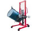 Gerbeur retourneur de fût 450 kg - Hauteur de levage 1500 mm - Basculement manuel par manivelle MW Tools VTLA450