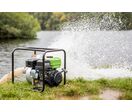 Pompe à eau claire sur essence - capacité de refoulement 48180 l/h - 4,5 kW Cleancraft FWP 80