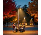 Luminaires solaires pour zones isolées | Éclairage solaire autonome 