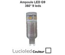 Ampoule led G9 4W 9 SMD 5630 Lumière du jour