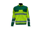 Blouson haute visibilité TYPHON Vert/Jaune Fluo