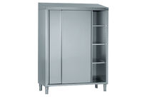 Armoire 2 portes coulissantes inox 1 000 x 600