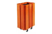 Corbeille en bois Bilbao