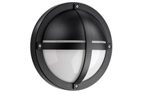 Hublot extérieur aluminium TANTO noir 1100 LED 3000K (13,5W) TWILIGHT