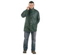 Veste de pluie verte souple