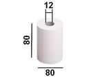 50 rouleaux thermiques 80 x 80 x 12. Longue vie sans bisphenol
