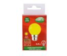 Ampoule LED B22 0.8W JAUNE