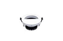 Support Spot Aluminium GU10 LED Demi-Rond Orientable ø83 mm - Blanc