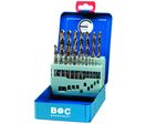 Coffret 19 forets HSS-E Cobalt 1 à 10 mm BOHRCRAFT ME 10
