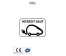 Panonceau stationnement véhicule électrique M6I