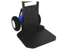 Grande bavette pliable pleine pour diable