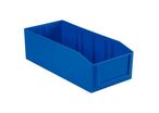 Bito - Bac-tiroir Polystyrène Bleu 4.2L - Organiser et Ranger - Durable et Recyclable