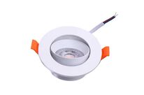 Spot LED Encastrable 7W BLANC Orientable 30° Transformateur Intégré - Blanc Chaud 2300K - 3500K