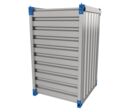 Mini - container de stockage démontable de 1,38 m x 1,38m | KOVOBEL FRANCE