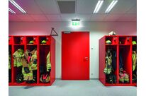 Porte battante métallique coupe feu