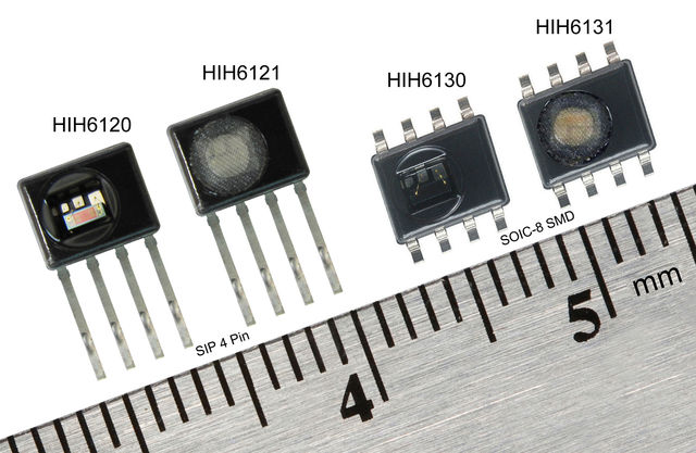 Capteurs d’humidité et de température | HIH61xx Honeywell