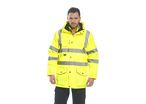 Parka Haute Visibilité 7 en 1 Portwest Hi Vis Respirant