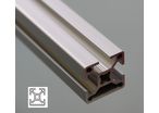Profilé aluminium 30x30 fente 8 mm