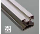 Profilé aluminium 30x30 fente 8 mm