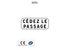 Panonceau cédez le passage M9c