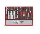 Servante rouge foam mega master set tiroirs et coffre superieur Teng Tools TCEMM699STK