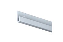 Rail Alu naturel horizontal L 150 cm pour tiges ou c bles