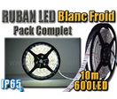 Kit LED complet ruban LED blanc froid 600 LED 10 m