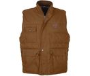 Veste de travail sans manche pour homme Camel  XXXL