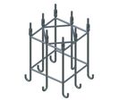 Cages d'ancrage pour embase à sceller dans le béton sur place 