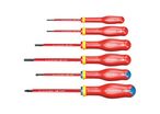 Facom - Jeu 6 tournevis Protwist 1000V - Isolation VDE - Ergonomique - Assortiment Outil