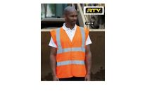 Veste de travail haute visibilité sans manche