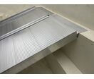 Rampe d'accès en aluminium 400 kg - 1200 x 760 mm - largeur utilse 730 mm - Pliante MW Tools ARP20120