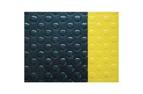 Notrax - Tapis anti-fatigue Dynashield Bulles - Noir/Jaune 60 cm - Mousse Vinyle Recyclé 100% - Usage Modéré