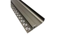 Profilé Aluminium Gris 2m pour Ruban LED