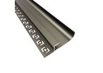 Profilé Aluminium Gris 2m pour Ruban LED
