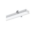 Réglette encastrable 35W BLANC 7.5 x 3.5 x 120 cm - Blanc Froid 6000K - 8000K
