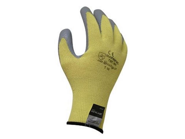 Gant tricoté aramide enduit nitrile gris sur paume et doigts Taille 10 ref: TSC 801 / 8