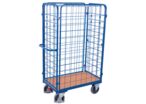 Chariot haut à 4 dossiers grillagés
