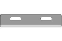 Lame industrielle PRO 203 Coins arrondis