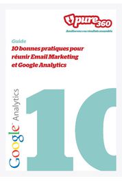 Catalogue Livres blancs : Livre blanc : 10 bonnes pratiques pour réunir Email Marketing et Google Analytics