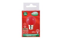 Ampoule LED B22 0.8W ROUGE