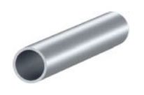 Tubes aluminium lisses à rainures